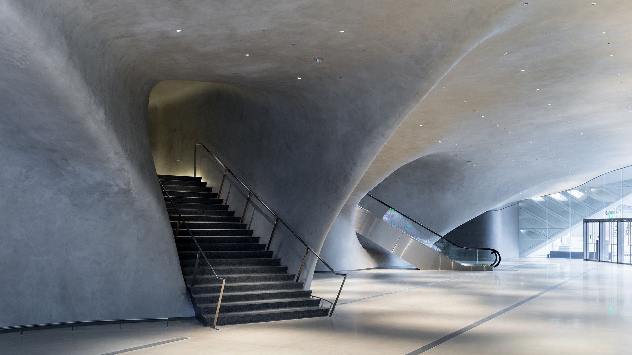 Broad Museum entrance